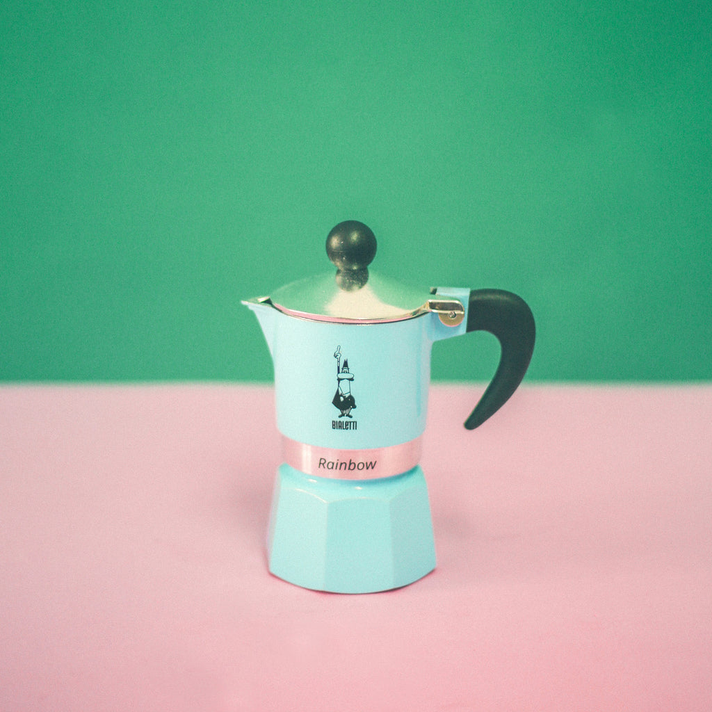 Bialetti Rainbow Azul (3 & 6 Cups)